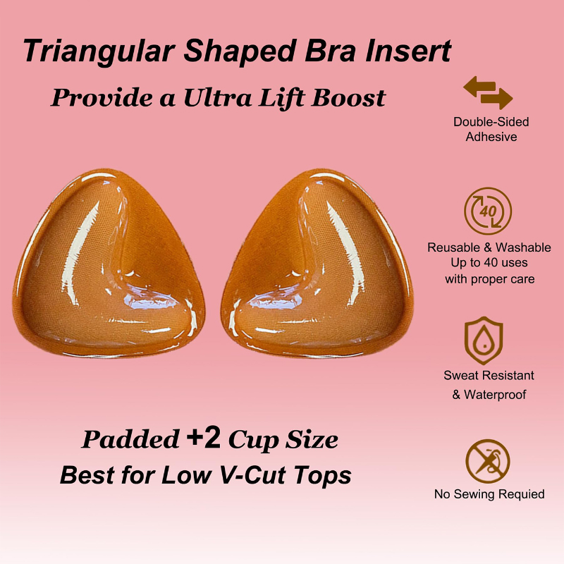 Push Up Bra Silicone - Kave 1/2 paar dubbelzijdige kleverige bh