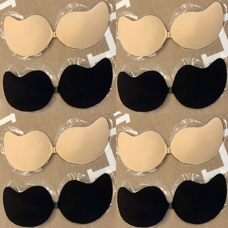 Push Up Bra Silicone - 1/2pairs Push Up Onzichtbare Beha Strapless