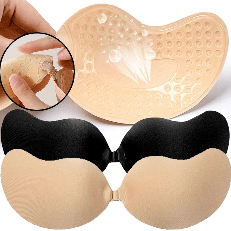 Push Up Bra Silicone - Herbruikbare zelfklevende tepelhoedjes A-D cups, siliconen