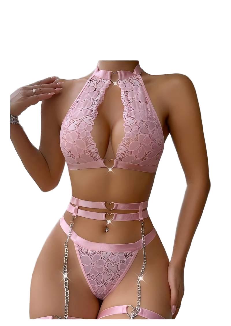 Sexy lingerie set push-up kant - Minimizer Bra Women recensie en prijs