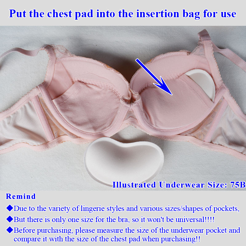 Pad BH Binnenkussen Inzetstuk  - Push Up Bra Silicone recensie en prijs