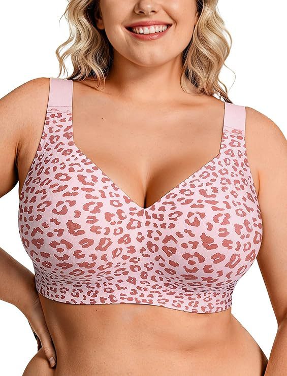 Plus Size Wireless Jelly BH Da - Minimizer Bra Women recensie en prijs