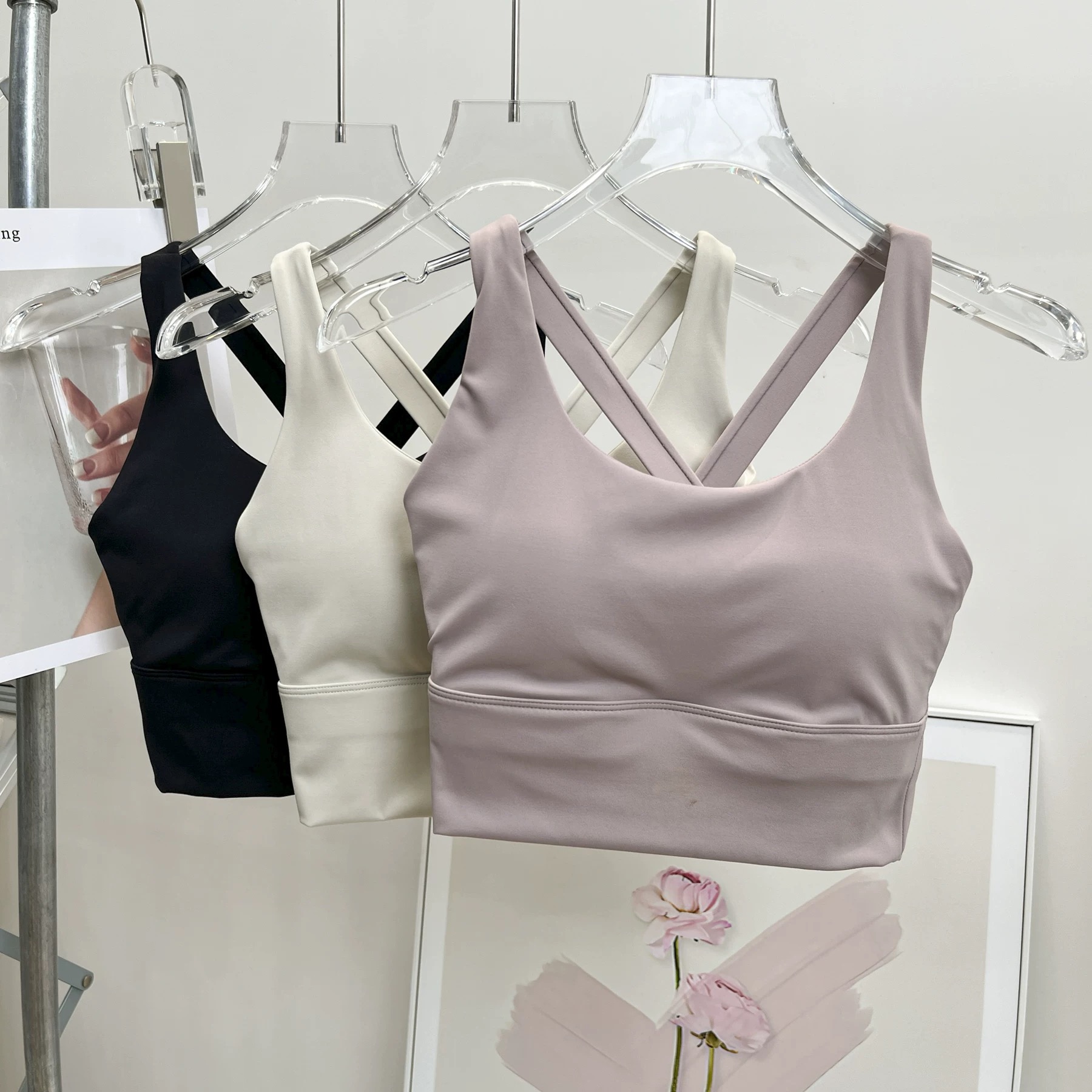 Schokbestendige hardloop- en y - Minimizer Bra Women recensie en prijs