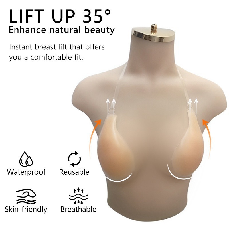 1 Pc Zomer Onzichtbare Silicon - Push Up Bra Silicone recensie en prijs