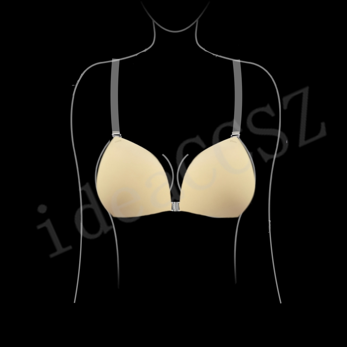 Kleverige beha voor vrouwen, r - Push Up Bra Silicone recensie en prijs